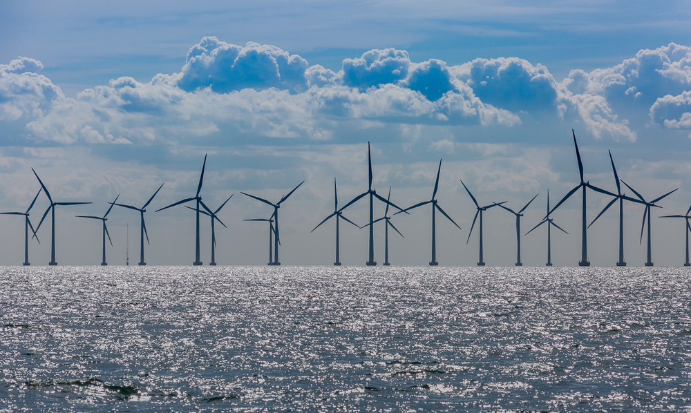 Windmills,In,The,Sea.,Wind,Power.,Green,Energy