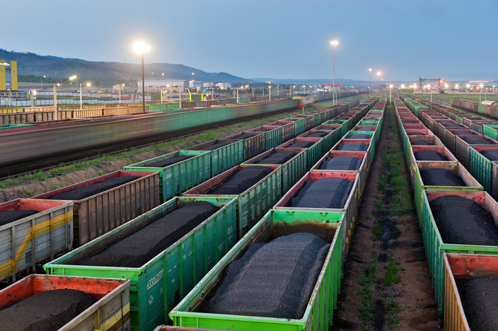 Train,Coal,Mining,Export,Shipment