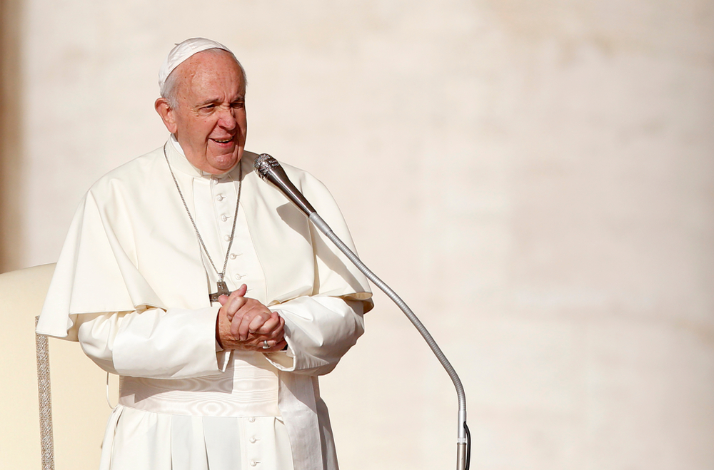 Vatican,City,,October,16,,2019.,Pope,Francis,Attends,The,Weekly