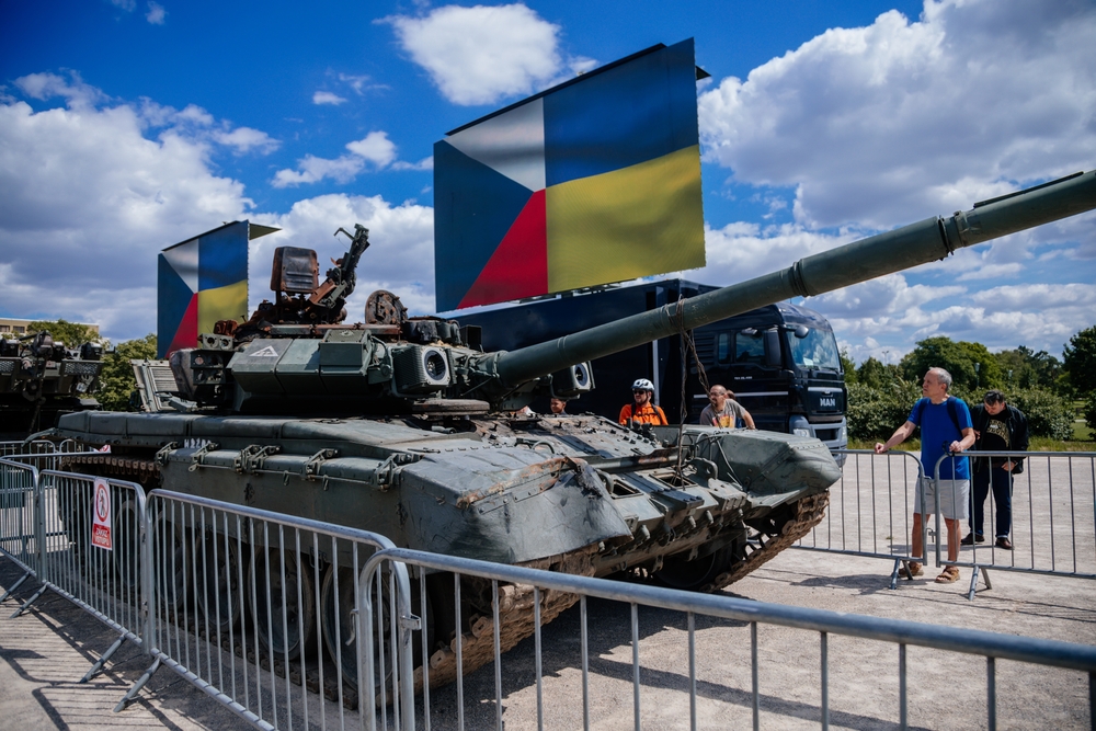 Prague,,Czech,Republic,,11,July,2022:,Exhibition,Of,Russian,Invasion