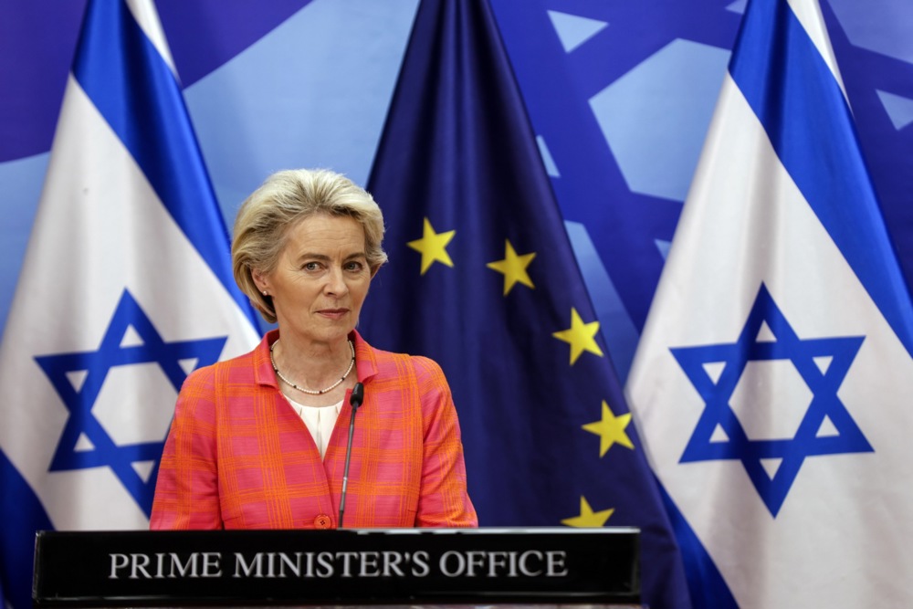 European Commission President Ursula Von Der Leyen visits Jerusalem