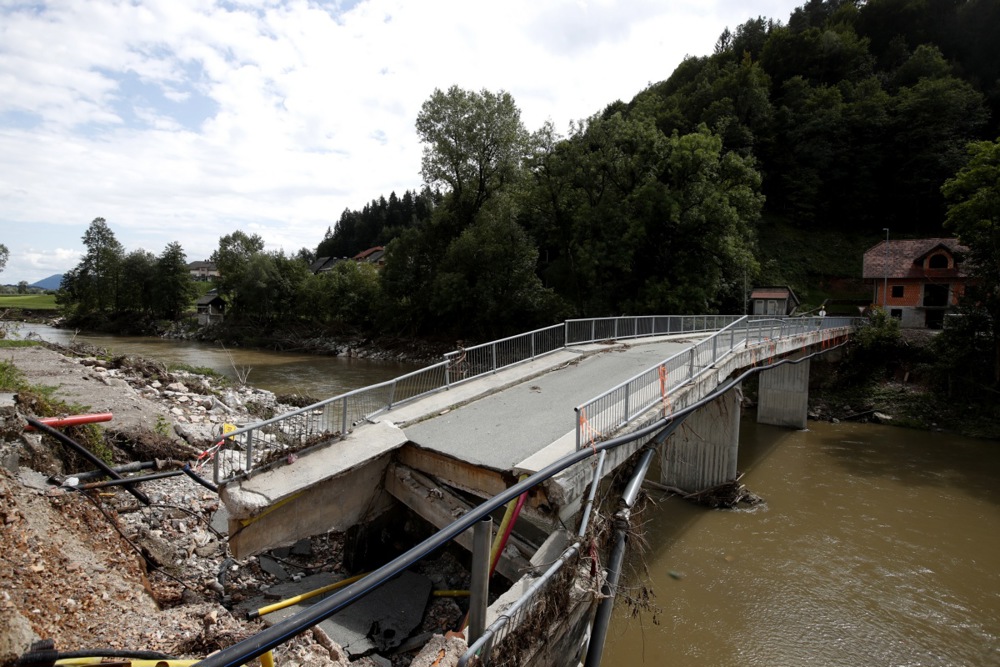 Slovenia marks one month since devastating floods