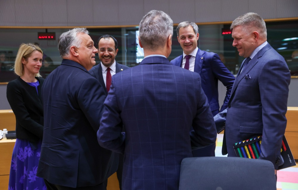 European Council meeting in Brussels
