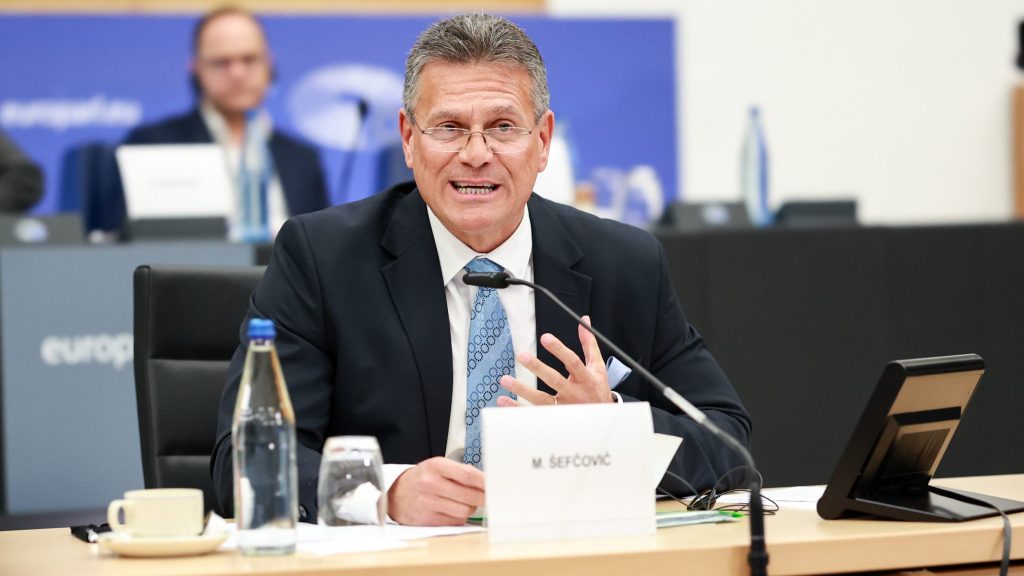 ENVI ITRE TRAN AGRI – Hearing of Maroš SEFCOVIC, Executive Vice-President of the European Commission in charge of the European Green Deal, Interinstitutional Relations and Foresight