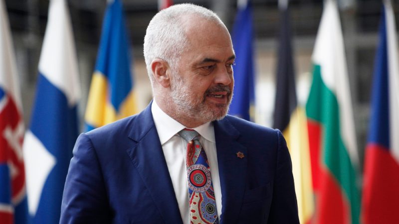 Le Premier ministre albanais doute des promesses d’élargissement de l’UE