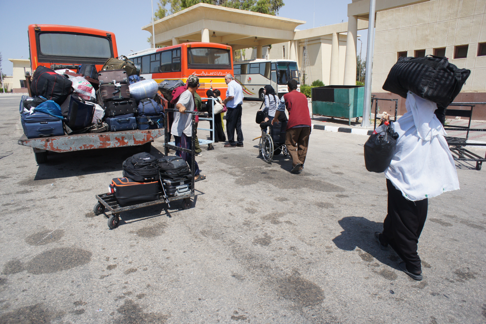 8,July,2011.,Gaza,palestine.,Rafah,Border,Gate.