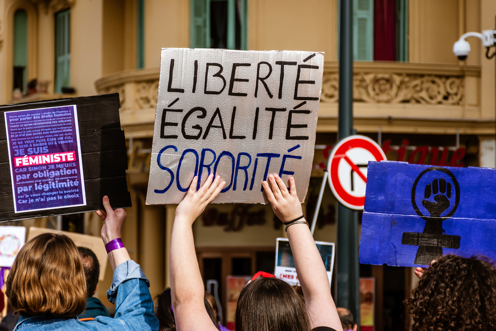 Nice,,France,-,March,8,,2020:,A,Demonstration,For,Women&rsquo;s
