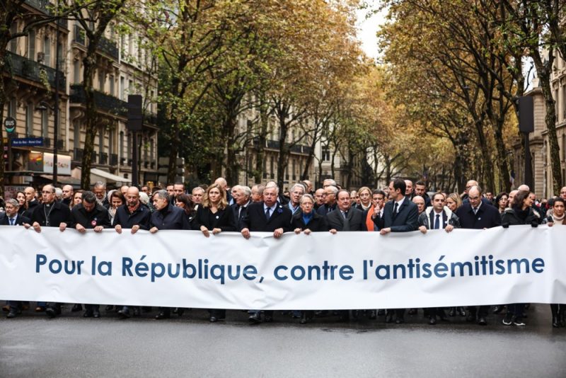 182 000 personnes ont défilé dans toute la France contre l’antisémitisme