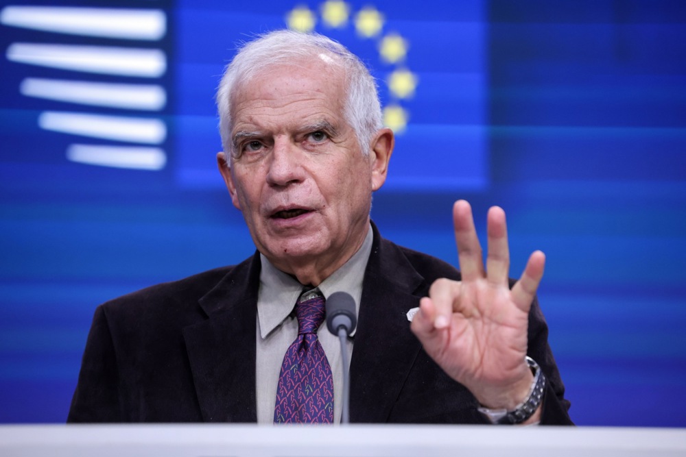 EU High Representative Borrell delivers remarks ahead of EU-Western Balkans meeting