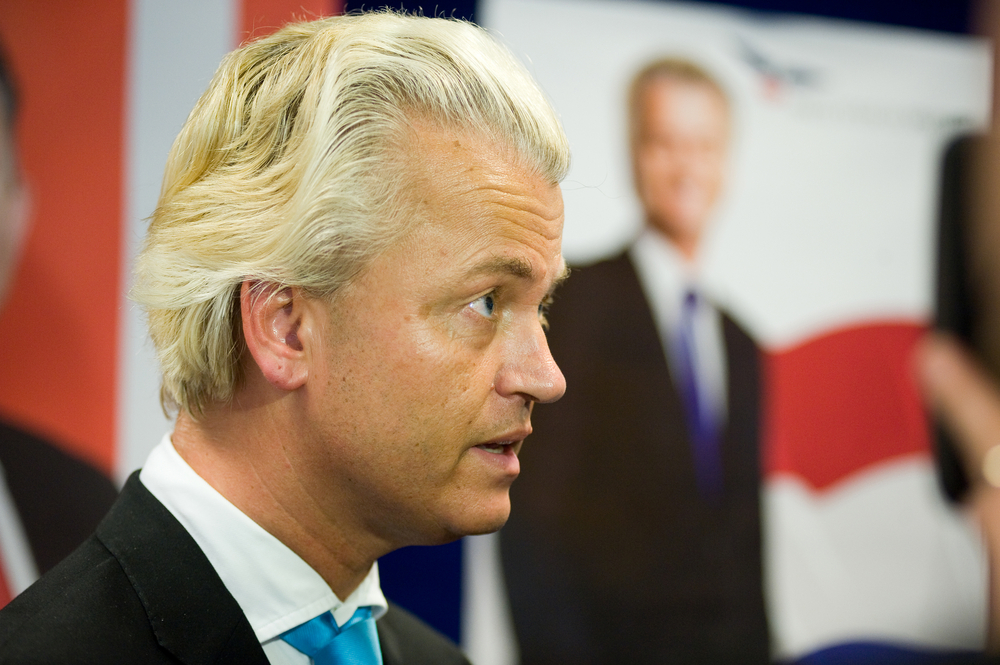 Enschede,,Netherlands,-,Sep,05:,Political,Leader,Geert,Wilders,Of
