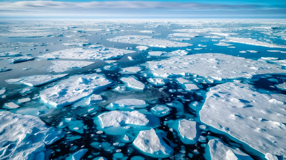 Landscape,Of,The,North,Pole,Where,Climate,Change,Has,Caused