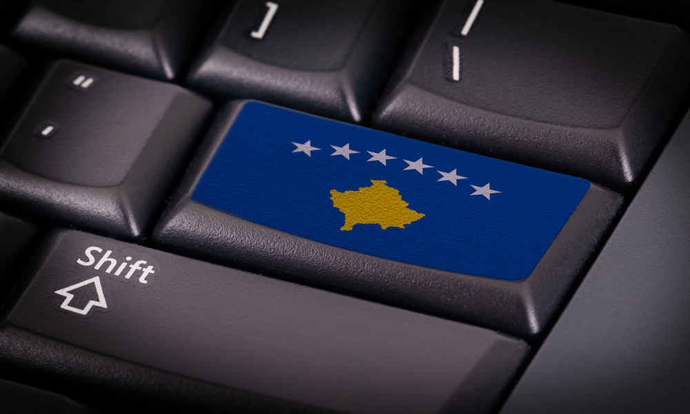 Flag,On,Button,Keyboard,,Flag,Of,Kosovo