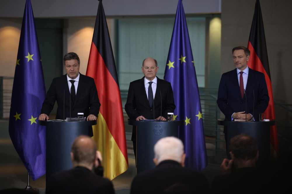 German coalition government agrees on a draft budget for 2024