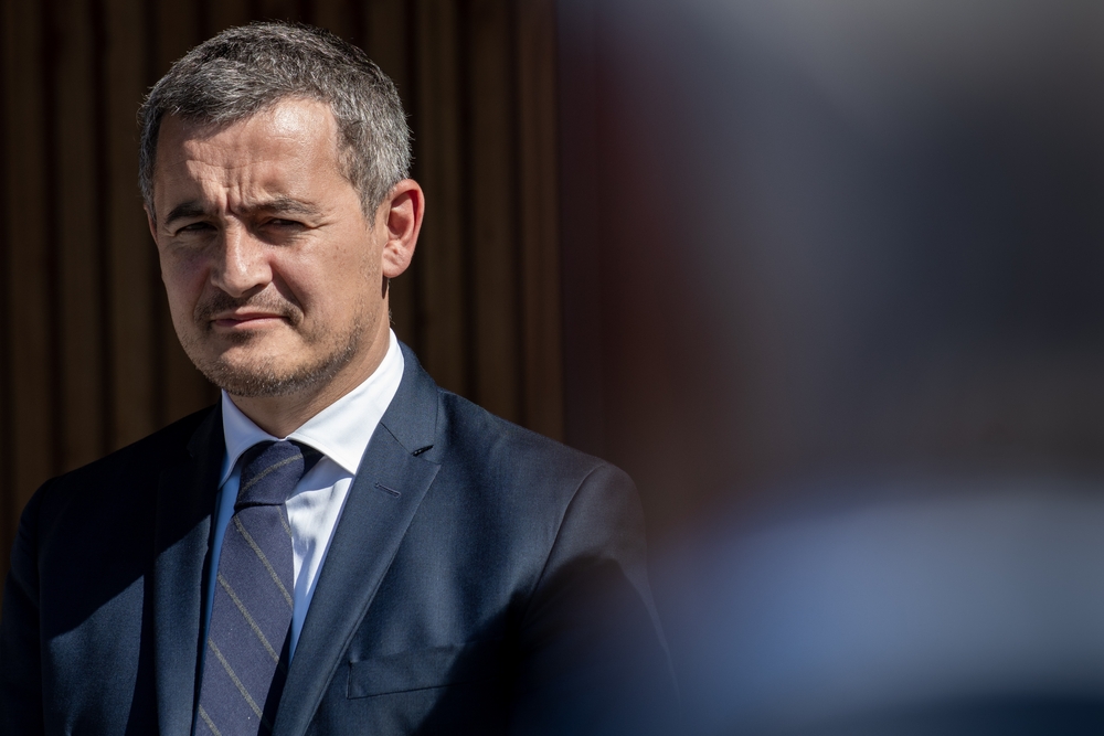 Simiane,,France,-,19-09-2022:,Gerald,Darmanin,,Minister,Of,The,Interior,