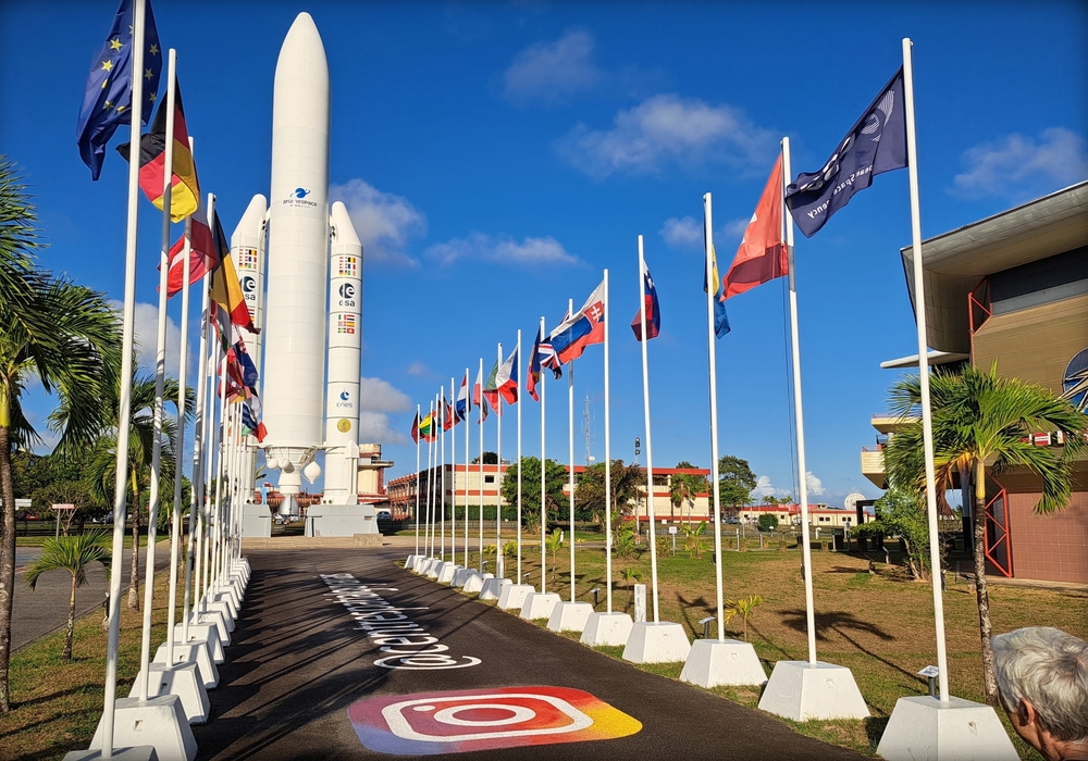 Ariane,5,In,European,Space,Agency,Spaceport,,Kourou,,French,Guiana,
