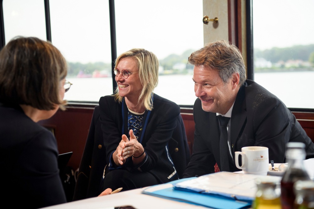 French-German cabinet meeting in Hamburg