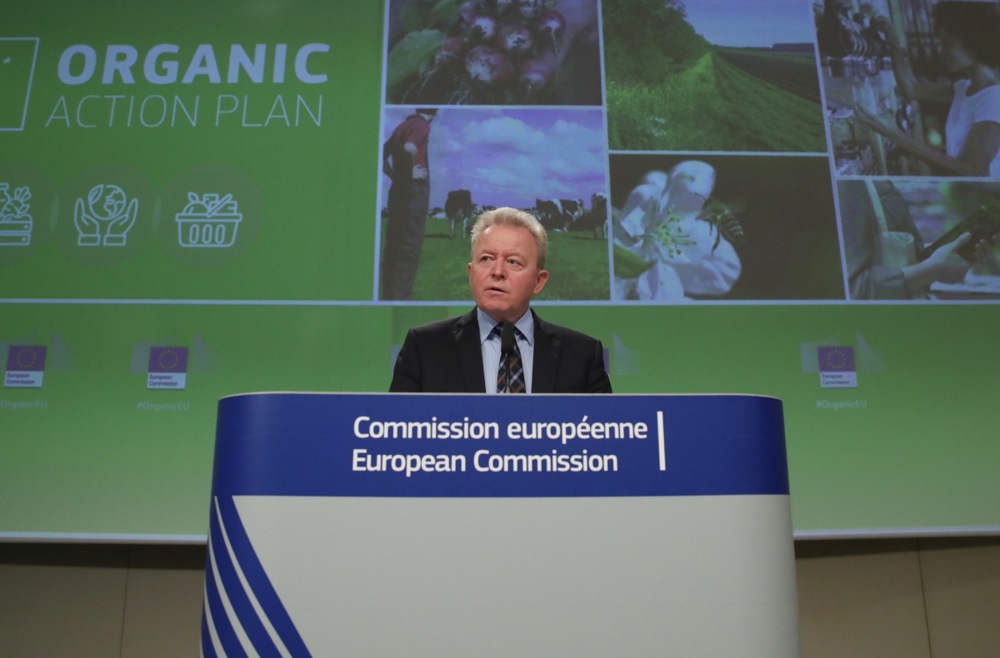 EU Commissioner for Agriculture Wojciechowski holds a news conference, in Brussels