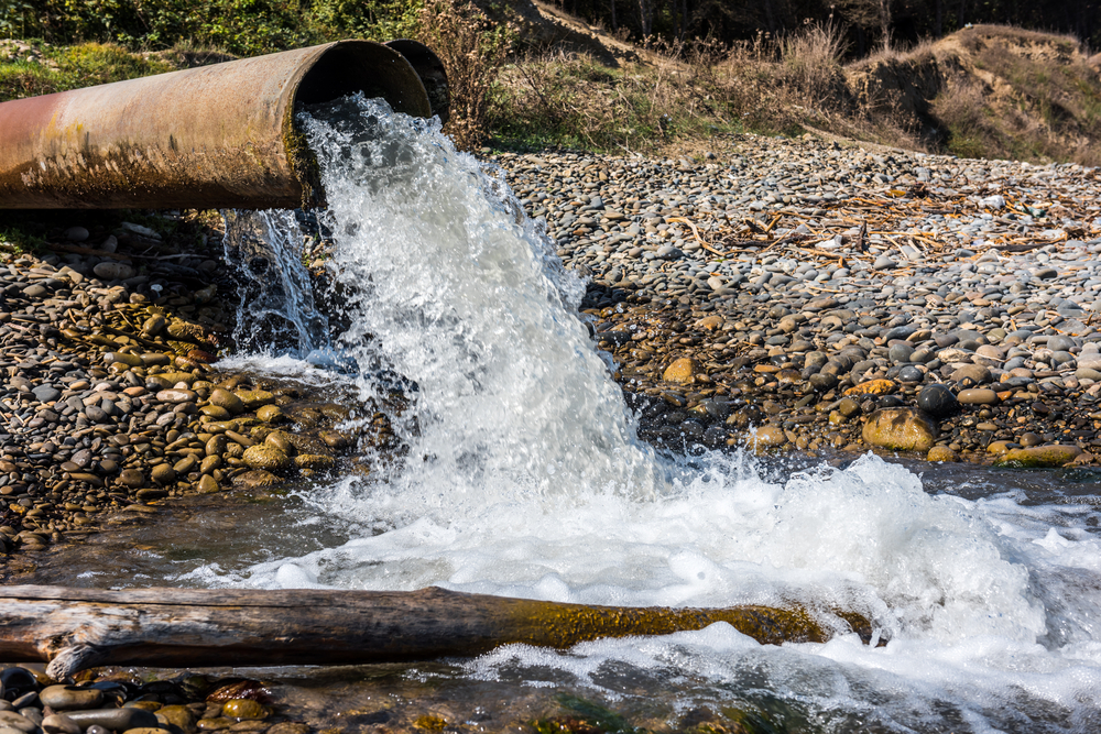 Wastewater,From,Pipe