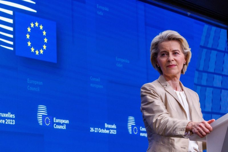 Ursula von der Leyen : Vladimir Poutine a « poussé la transition verte » européenne