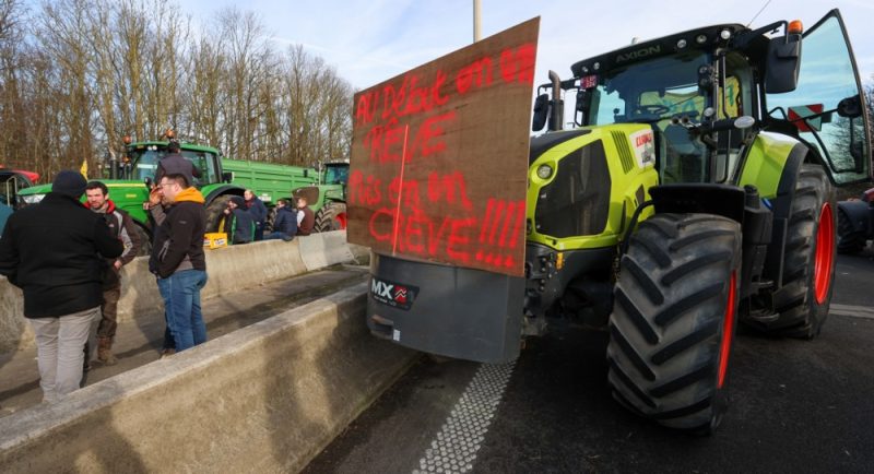 Les agriculteurs mettent Bruxelles à l’arrêt