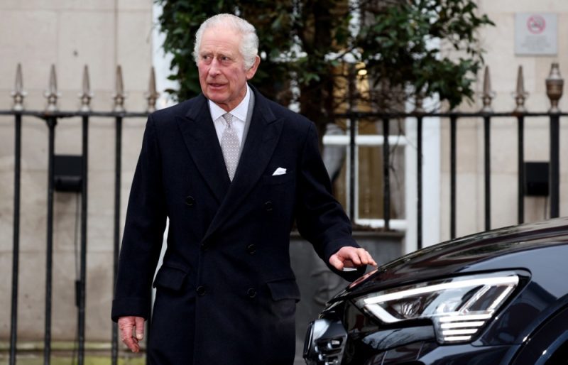 Le roi Charles III atteint d'un cancer