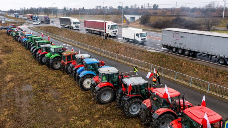 La Pologne refuse de sanctionner ses agriculteurs, malgré les appels de la part de Kiev