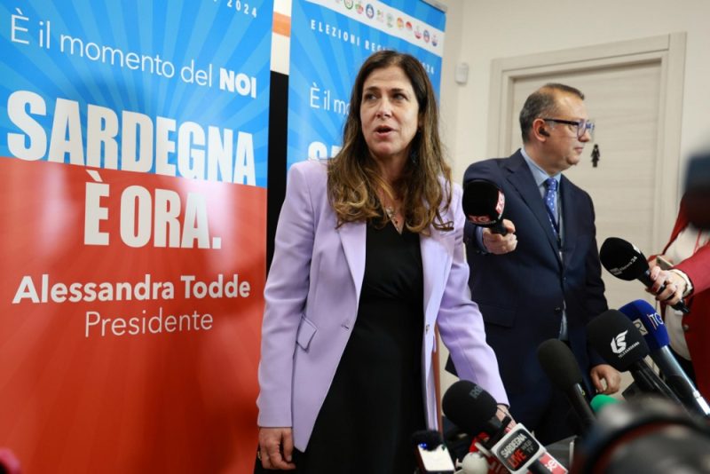 Sardaigne : revers pour Giorgia Meloni et la droite à l’approche des élections européennes