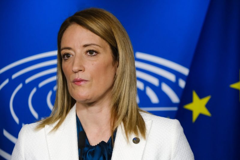 En visite à Athènes, Roberta Metsola en profitera pour discuter de l’État de droit