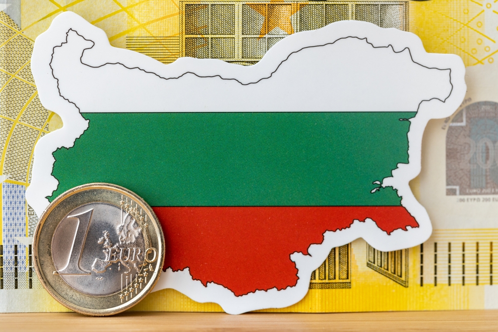The,Flag,Of,Bulgaria,Against,The,Background,Of,The,Common