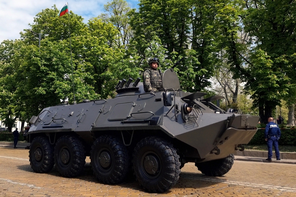 Sofia,,Bulgaria,-,6,May,,2023:,Btr-60,Soviet,Eight-wheeled,Armoured