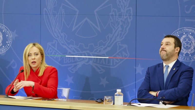 La coalition italienne idéologiquement divisée sur les élections américaines