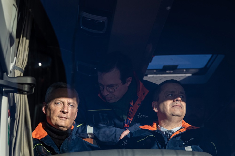 French Economy Minister Le Maire visits EDF&rsquo;s Penly Nuclear Power Plant in Petit-Caux