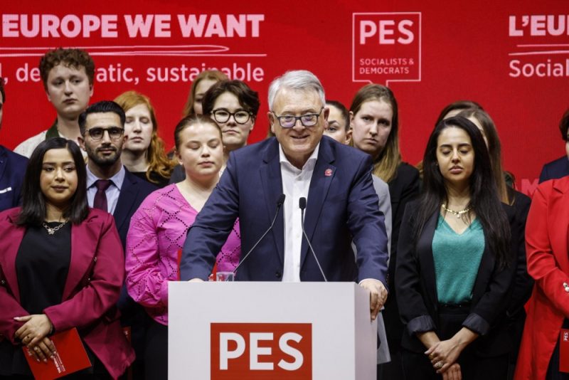 Européennes 2024 : Nicolas Schmit, tête de liste des socialistes, promet de combattre la droite