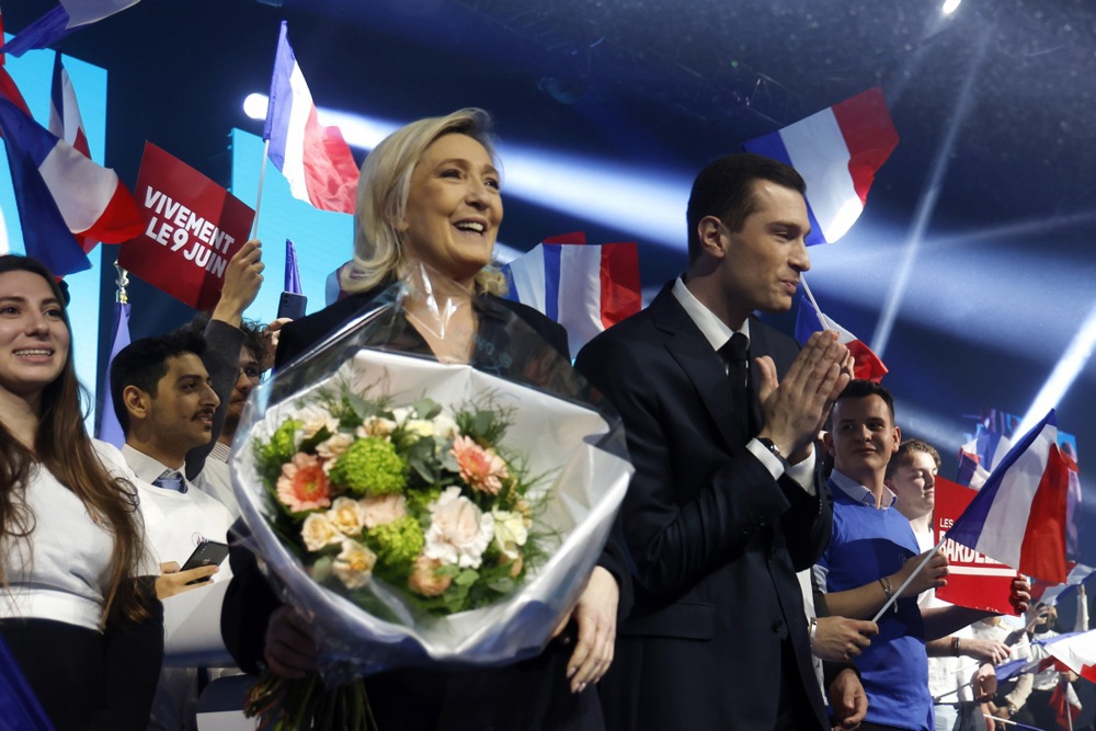 French far right party RN launches European parliament election campaign in Marseille