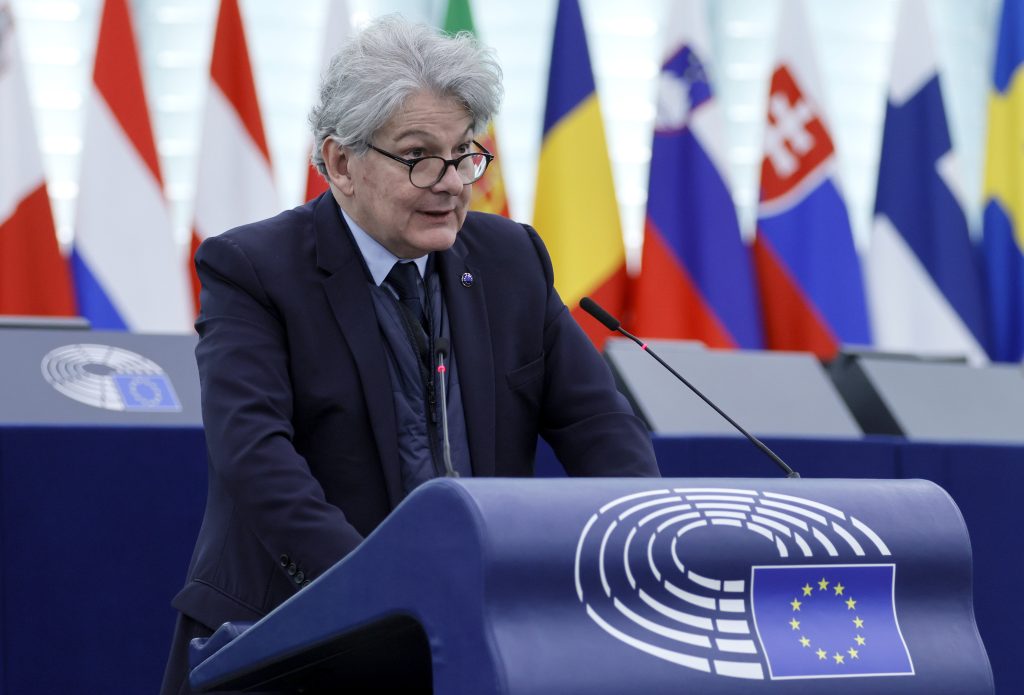 European Parliament session in Strasbourg