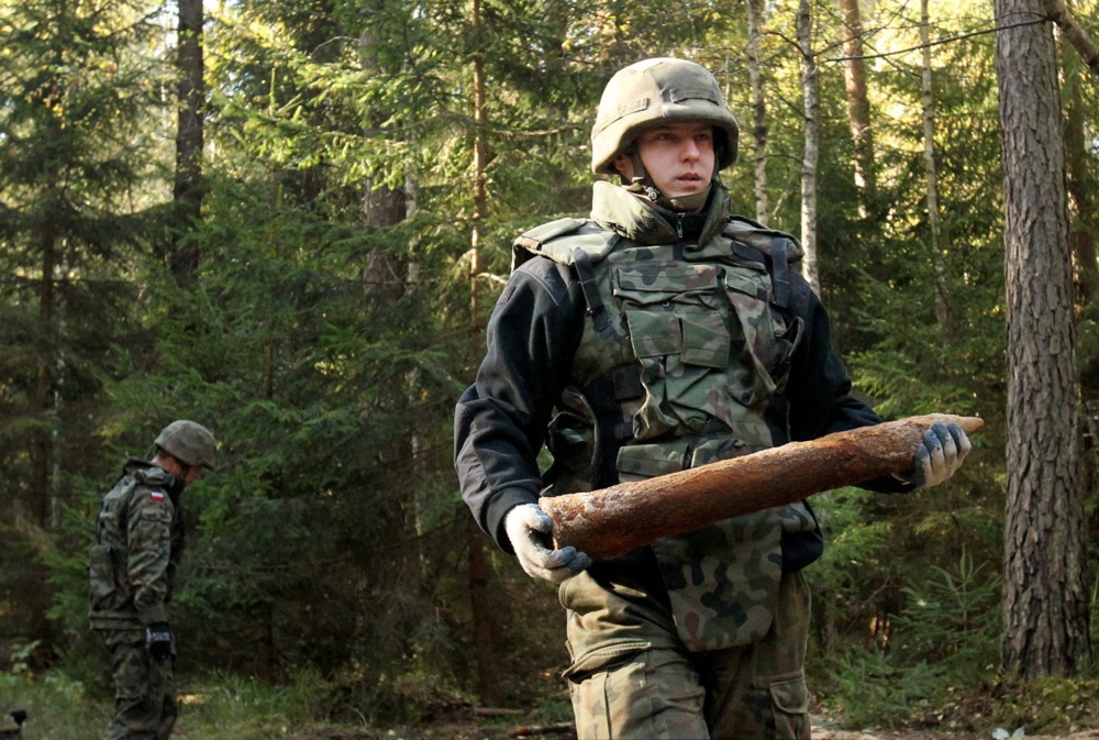 World War II ammunition found in forest
