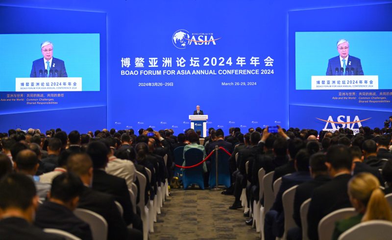 En Chine, le président kazakh souligne le rôle économique de premier plan de l’Asie