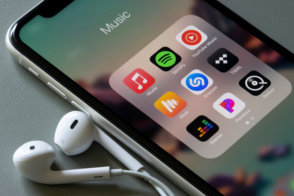 Portland,,Or,,Usa,-,Mar,13,,2021:,Assorted,Music,Apps