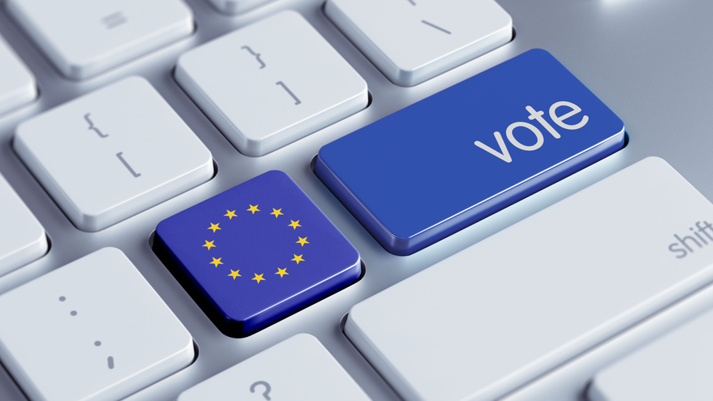 European,Union,High,Resolution,Vote,Concept