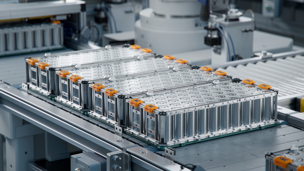 Lithium-ion,High-voltage,Battery,Component,For,Electric,Vehicle,Or,Hybrid,Car.