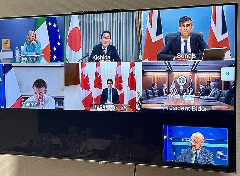 Le G7 condamne l'attaque de l'Iran contre Israël et s'attend à ce que la question soit à l'ordre du jour de l'UE