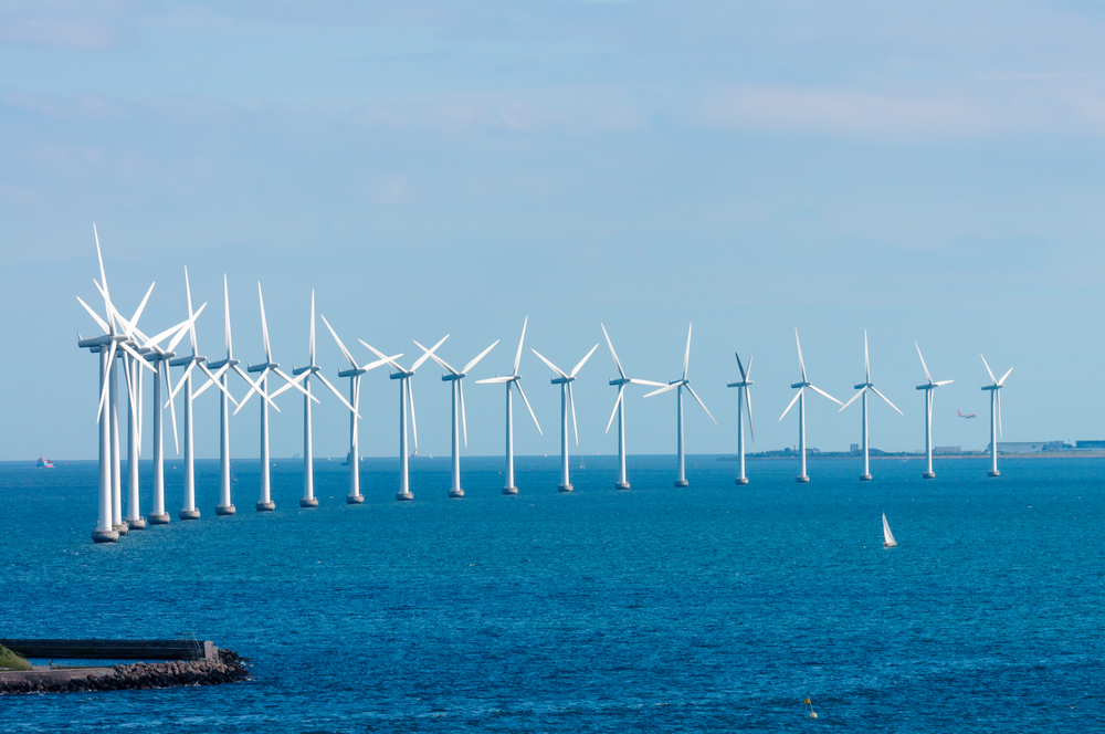 Offshore,Wind,Farm,In,Baltic,Sea,Off,Copenhagen,,Denmark