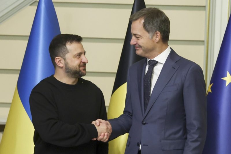 Guerre en Ukraine : Volodymyr Zelensky va signer un pacte de sécurité avec la Belgique