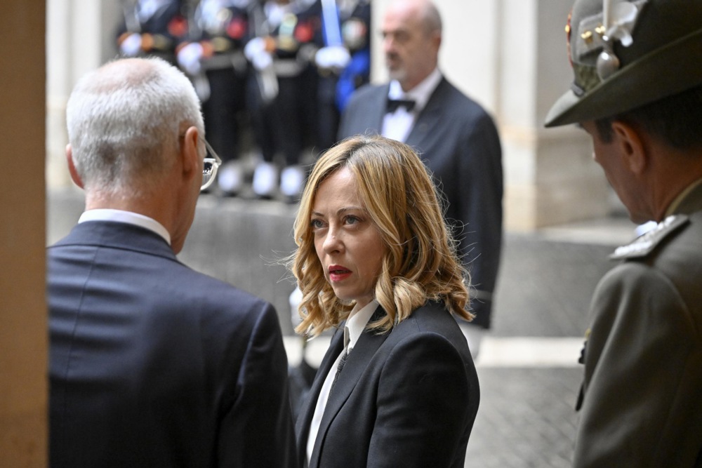 Italian Prime Minister Meloni meets Jordan&rsquo;s King Abdullah II in Rome