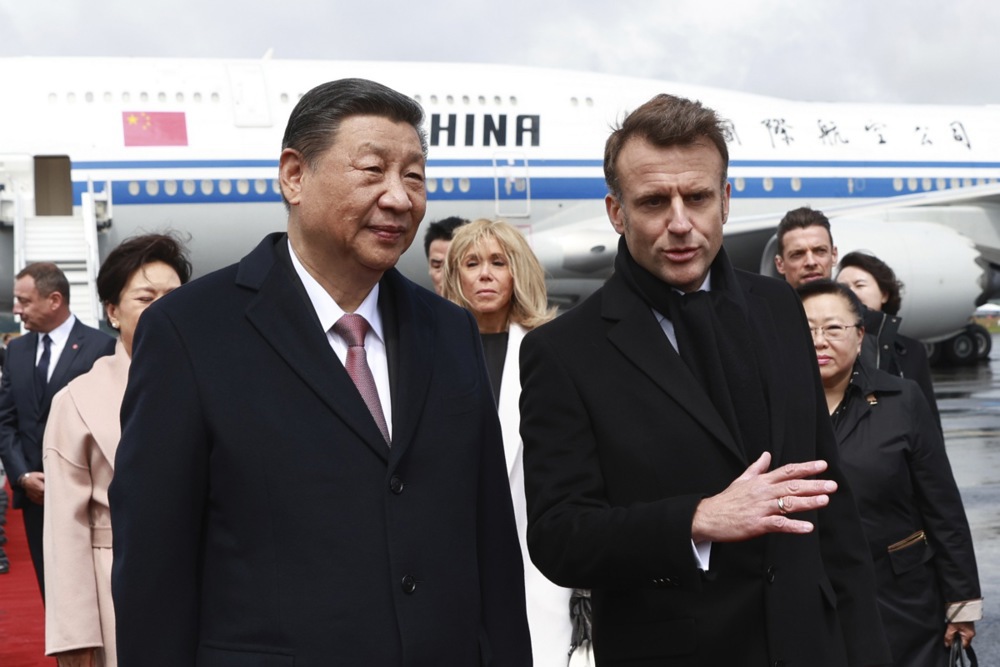 French President Macron receives Chinese President Xi Jinping in Pyrenees