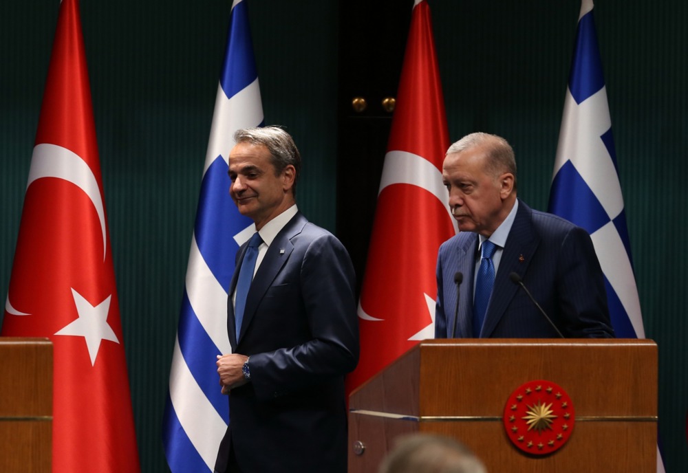 Greek Prime Minister Kyriakos Mitsotakis visits Turkey