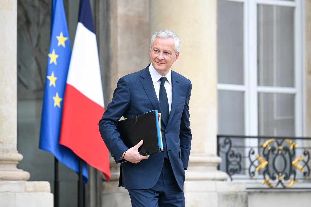 French,Minister,For,The,Economy,And,Finances,Bruno,Le,Maire