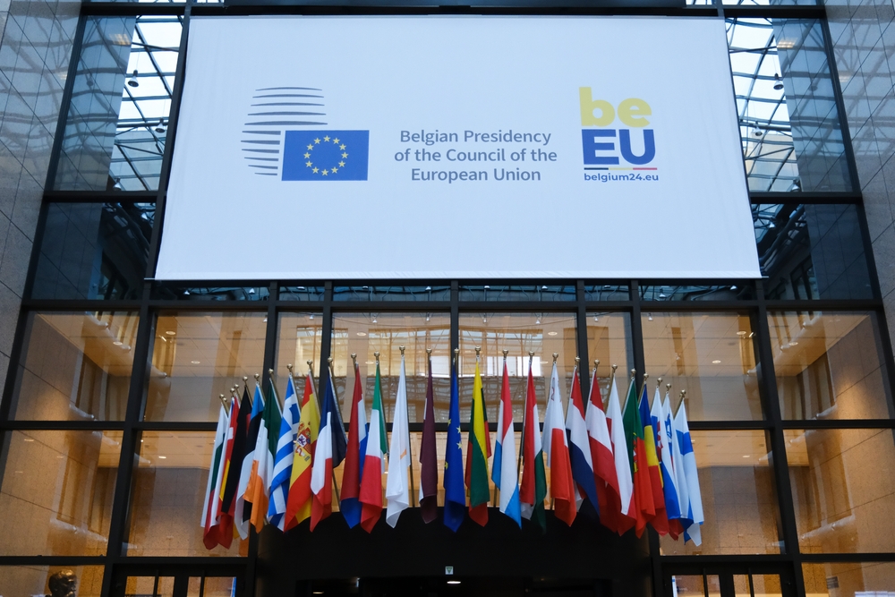 A,View,Of,A,Banner,In,The,Eu,Council,Offices
