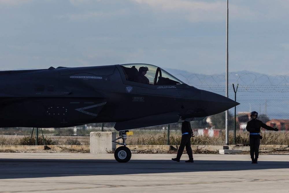 Italian Air Force training exercise Falcon Strike 2022