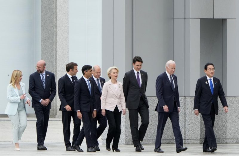 Le G7 discute de l’aide à l’Ukraine, de la guerre à Gaza et des tensions avec la Chine